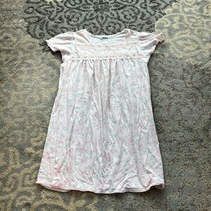 Vintage Heavenly Bodies Miss Elaine Floral Nightgown Pink